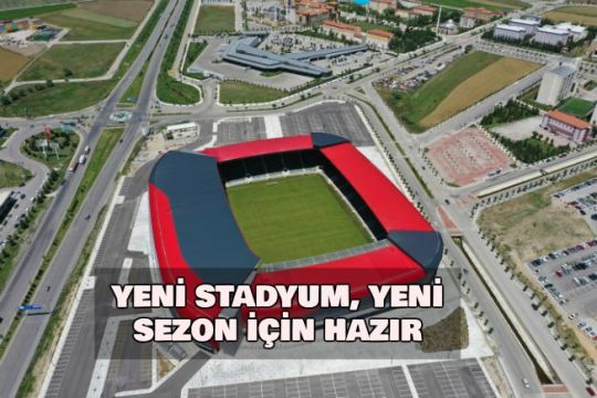 Çorumspor FK, maçlarını yeni stadında oynayacak